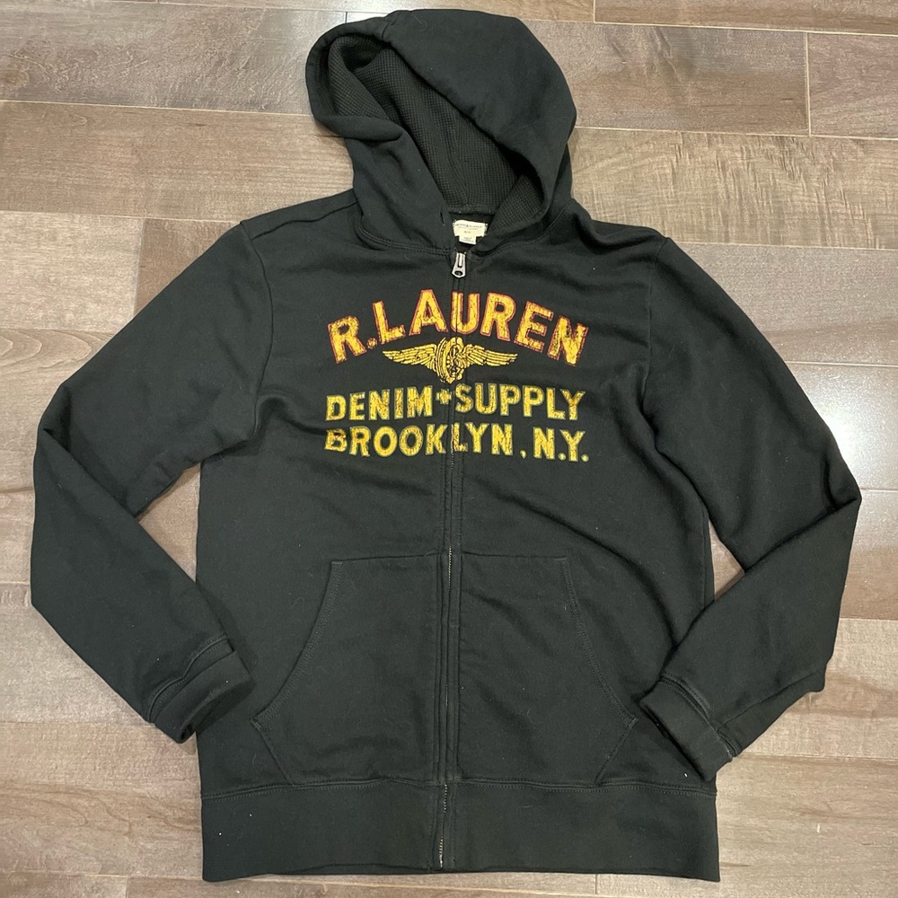 Ralph Lauren Denim Supply Zip Up Hoodie